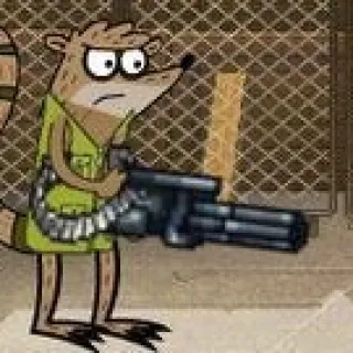 Regular Show Fist Punch