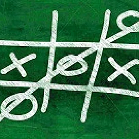 Tic Tac Toe - Blackboard icon