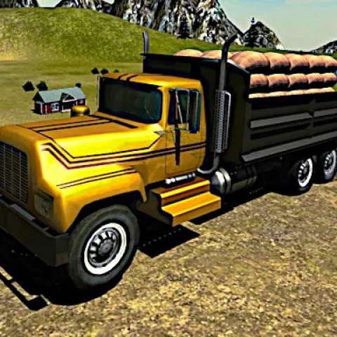 18 Wheeler Driving Simulator icon