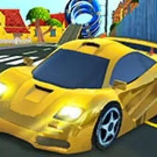 Cartoon Stunt Car