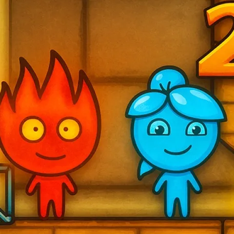 Fireboy and Watergirl 2 in The Light Temple icon