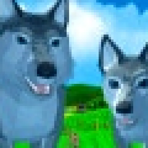 Wolf Simulator - Wild Animals 3D icon