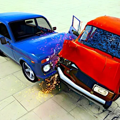 Beam Drive Car Crash Test Simulator icon