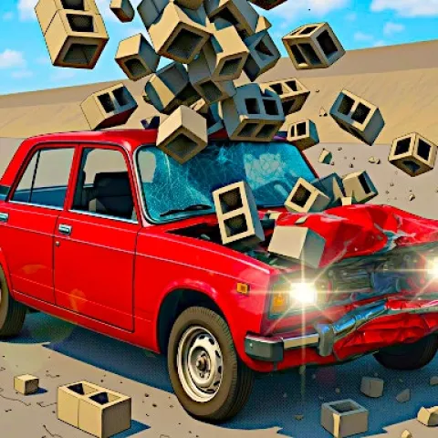 Car Crash Test: Abandoned City icon