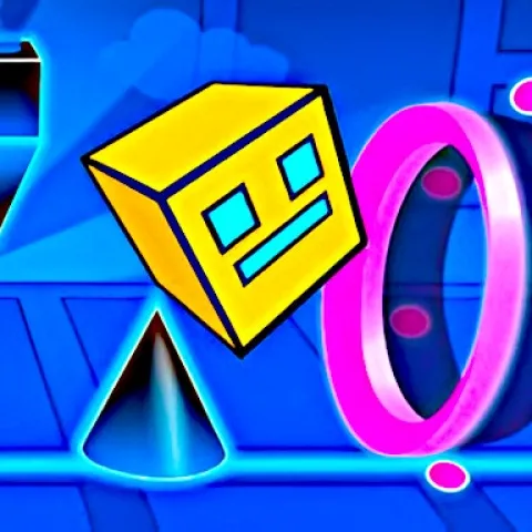 Geometry Dash 3D icon