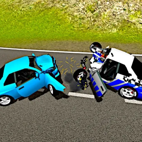 Online Car Destruction Simulator 3D icon