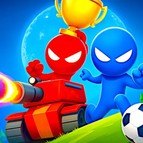 Stickman Battle 1-4 Players icon